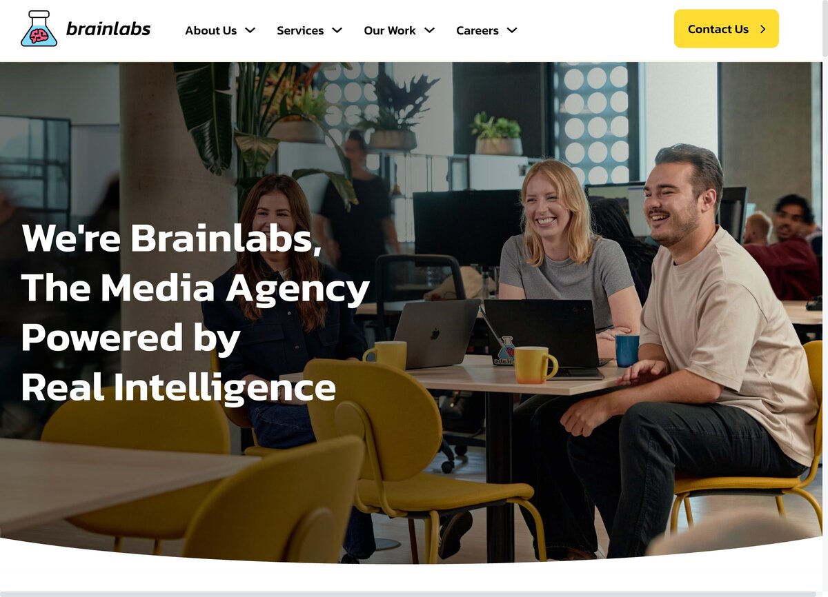 Brainlabs homepage